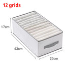 Axyaa White Pants Jeans Drawer Organizer Cabinet - Wardrobe Storage System