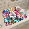 Axyaa 3D Visual Effect Drain Mat - Absorbent, Non-Slip, Anti-Mildew Kitchen Tableware Mat