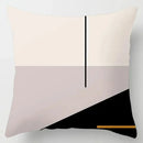 Axyaa Abstract Line Pattern Decorative Pillow Cover