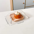 Axyaa Transparent Insulated Food Cover - Anti-Splatter & Insect Proof - Kitchen Accessories