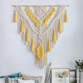 Nordic Bohemian Macrame Wall Hanging Tassel by Axyaa - Hand-Woven Home DecorJNIEXPORT: Product Title for Axyaa: Nordic Bohemian Macrame Wall Hanging Tassel
