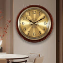 Axya Light Luxury Living Room Wall Clock - Simple & Elegant Pendulum Design