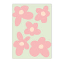 Axyaa Danish Floral Heart Butterfly Canvas Art Poster - Home Decor