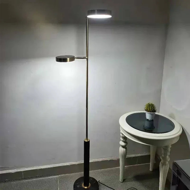 Axyaa Nordic Modern Floor Lamp LED Decorative Standing Light
