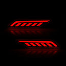 Axyaa LED Bumper Reflector Lights for Mitsubishi Pajero Shogun Montero 2019-2021 Dynamic Signal