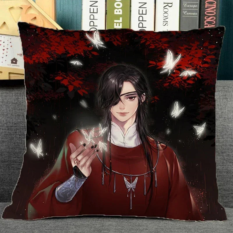 Heaven Official’s Blessing Cushion Cover by Axyaa - Home Decor Pillowcase