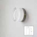 Axyaa Glass Lampshade LED Wall Sconce, 4 Colors Bedroom Living Room Bathroom Mirror Stair Wall Light