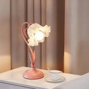 Axyaa LED Flower Table Lamp in 3 Colors for Bedroom, Living Room, Study