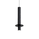 Axyaa Concrete Tube Pendant Light with LED for Kitchen Island, Dining Room, Office