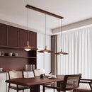 Axyaa Retro LED Pendant Light for Dining, Bar & Bedroom in Walnut Color