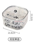 Axyaa Sealed High-End Fruit Tray Candy Box Snack Placement Dried Fruit Storage Box