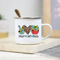 Teacher Enamel Mug by Axyaa - Creative School Water Cup - Perfect Teachers Day Gift