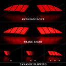 Axyaa Rear Bumper Reflector Lights for Lexus RX350 RX450h 2020-2022 - Dynamic Turn Signal
