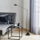 Axyaa Industrial Long Arm Floor Lamp for Reading - Adjustable Study Room Standing Light