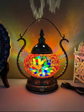 Axyaa Turkish Mosaic Table Lamp Handcrafted Night Light
