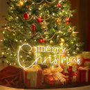 Large Axyaa LED Neon Sign for Holiday Decor - 30x11 inches