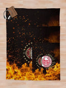 Axyaa Deportivo Toluca FC Bed Throw Blanket