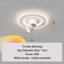 Axyaa Sunset LED Ceiling Light: Modern Minimalist Line Lamps for Indoor Decor