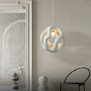 Axyaa Wabi Sabi Pendant Lights, Nordic LED Chandeliers for Bedroom, Dining, and Home Decor