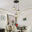Axyaa Modern Minimalist Nordic Three-Head Dining Room Chandelier