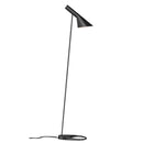 Axyaa LED Floor Lamp White Black Circle Base Minimalist Fashion for Home or Office