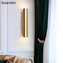 Axyaa Gold LED Wall Sconce for Modern Home Decor & Lighting Fixtures