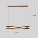 Axyaa Modern Pendant Lights | Indoor LED Chandelier for Dining Room Lighting