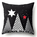 Axyaa Galaxy Print Pillowcase - Decorative Polyester Cushion Cover for Home Sofa