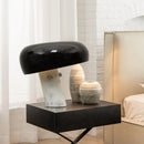 Axyaa Marble Mushroom Table Lamp - Minimalist Snoopy Art, Creative Light for Home Décor