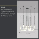 Axyaa Modern Art LED Bar Chandelier Pendant Light