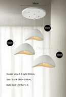 Axyaa Wabi Sabi LED Pendant Lights for Living Room Decor