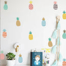 Boho Pineapple Wall Decals by Axyaa - Self-Adhesive Kids Home Decor
