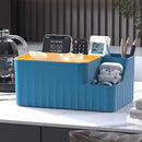 Axyaa Desktop Tissue & Remote Control Organizer: Living Room Essential