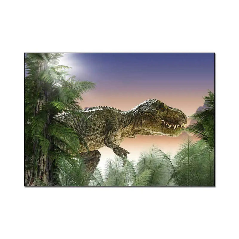 Axyaa Dinosaur Fossil 3D Floor Mat: Premium Design for Living Room & Children's Bedroom