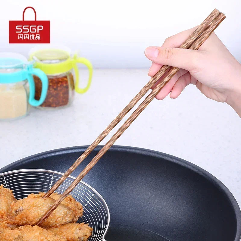 Axya Bamboo Chopsticks Set for Hot Pot & Stir Fry Noodles