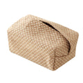 Axyaa Cotton Linen Tissue Box Holder, Home Decor Handkerchief Container & Napkin Paper Bag