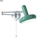 Axyaa Milky Green LED Wall Sconce - Modern Nordic Iron Art Lamp