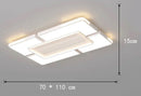 Axyaa LED Bladeless Ceiling Fan Light for Home Decor