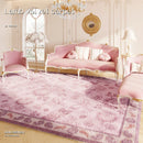Axyaa Plush Fluffy Carpet: Luxury Soft Rug for Living Room & Bedroom