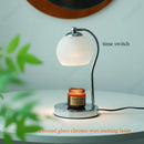 Axyaa Glass Table Lamp Aromatherapy Candle: Bedroom Bedside Atmosphere, Ornaments Gift
