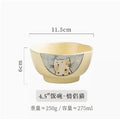 Axyaa Ceramic Rice Seasoning Soup Bowl Small Household Tableware