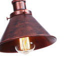 Axyaa Rustic LED Wall Lights, Adjustable Vintage Lamp for Kitchen, Bathroom, Bedroom & Loft