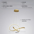 Axyaa LED Chandelier: Modern Dimmable Lighting for Home, Hotel, Living Room
