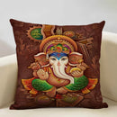 Axyaa Mythical God Like Design Cushion Cover for Family Living Room Decor