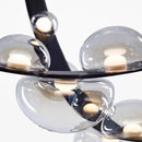 Axyaa Glass LED Chandelier for Stylish Home Decor