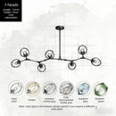 Axyaa Large Indoor Chandelier Light for Dining Living Room Stairwell, E26/E27 Base