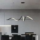 Axyaa Elegant Nordic Dining Room Main Light - Modern & Minimalist High-End Strip Light