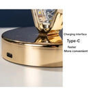 Axyaa Crystal Touch Dimming Night Light for Girls Room, USB LED Table Lamp