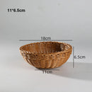 Axyaa Rattan Wicker Serving Baskets: 10 Styles for Bread, Fruit, Vegetables