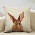 Animal Print Cushion 45x45cm for Sofa, Car Seat & Living Room Decor by Axyaa